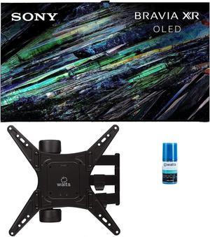 Sony XR65A95L 65 Inch QDOLED 4K UHD Smart Google TV with AI Upscaling with a Walts TV Medium Full Motion Mount for 32 Inch65 Inch Compatible TVs and Walts HDTV Screen Cleaner Kit 2023