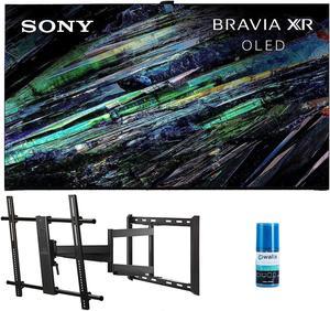 Sony XR77A95L 77 Inch QDOLED 4K UHD Smart Google TV with AI Upscaling with a Walts TV LargeExtra Large Full Motion Mount for 43 Inch90 Inch Compatible TVs and Walts HDTV Screen Cleaner Kit 2023