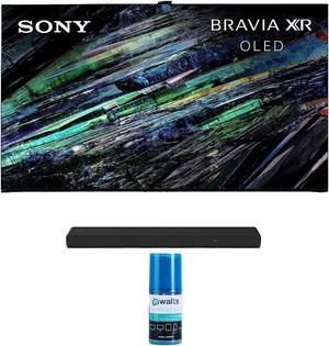 Sony XR65A95L 65 Inch QDOLED 4K UHD Smart Google TV with AI Upscaling with a Sony HTA3000 31Ch Soundbar with BuiltIn Subwoofer and DTS VirtualX and Walts HDTV Screen Cleaner Kit 2023