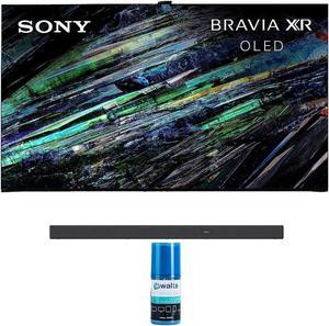 Sony XR77A95L 77 Inch QDOLED 4K UHD Smart Google TV with AI Upscaling with a Sony HTA7000 712 Channel Dolby Atmos BRAVIA Soundbar and Walts HDTV Screen Cleaner Kit 2023