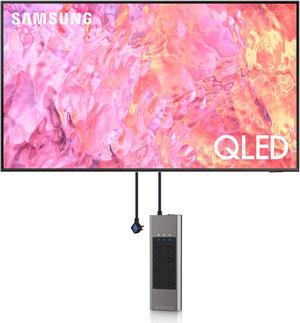 Samsung QN32Q60CAFXZA 32 QLED 4K Quantum HDR Smart TV with an Austere V Series 8Outlet Power wOmniport USB 2023