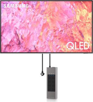 Samsung QN32Q60CAFXZA 32 QLED 4K Quantum HDR Smart TV with an Austere VII Series 8 Outlet Power wOmniport USB 2023