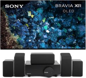 Sony XR83A80L 83 Inch 4K HDR OLED Smart Google TV with PS5 Features with a Platin MONACO-5-1-2-SOUNDSEND 5.1.2Ch Speakers with WiSA SoundSend (2023)