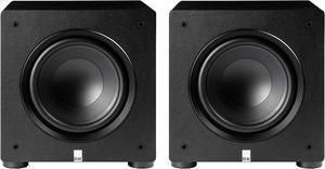 ELAC PS250-BK Varro Premium 10 Inch 250W Subwoofer with App Control - Black Vinyl with a ELAC PS250-BK Varro Premium 10 Inch 250W Subwoofer with App Control - Black Vinyl (2023)