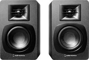 Audio Technica AT-SP3X Powered Bookshelf Speakers with Bluetooth (2024)