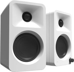 Kanto ORAMW Powered Reference Bluetooth Desktop Speakers - White (Pair)