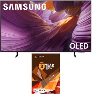 Samsung QN65S85FAFXZA 65 Inch OLED HDR 4K Smart TV with Q-Symphony Pro and 3 Year Amber Protection Plan (2025)