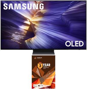 Samsung QN65S90FAFXZA 65 Inch 4K OLED Smart TV with Dolby Atmos and 3 Year Amber Protection Plan (2025)