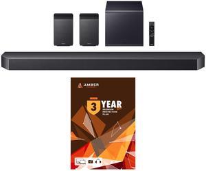 Samsung HW-Q990F Q Series Soundbar 11.1.4 Ch Subwoofer with Rear Speaker with 3 Year Amber Protection Plan (2025)