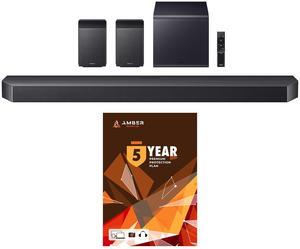 Samsung HW-Q990F Q Series Soundbar 11.1.4 Ch Subwoofer with Rear Speaker with 5 Year Amber Protection Plan (2025)