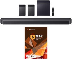 Samsung HW-Q990F Q Series Soundbar 11.1.4 Ch Subwoofer with Rear Speaker with 6 Year Amber Protection Plan (2025)