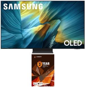 Samsung QN55S95FAFXZA 55 Inch OLED HDR Pro 4K Smart TV with Q-Symphony Pro and 2 Year Amber Protection Plan (2025)