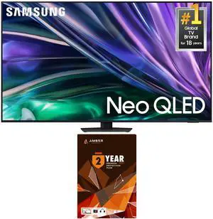 Samsung QN75QN85DDFXZA 75 Inch Neo QLED 4K UHD Smart TV with Mini LEDs and 2 Year Amber Protection Plan (2025)