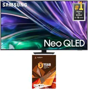 Samsung QN75QN85DDFXZA 75 Inch Neo QLED 4K UHD Smart TV with Mini LEDs and 3 Year Amber Protection Plan (2025)
