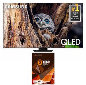 Samsung QN75Q80DDFXZA 75 Inch QLED 4K Smart TV with Direct Full Array and 2 Year Amber Protection Plan (2025)