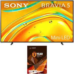 Sony K98XR50 98 Inch Bravia Mini LED 4K HDR Google TV with AI Super Resolution and 2 Year Amber Protection Plan (2025)