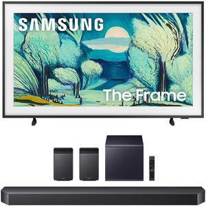 Samsung QN43LS03FAFXZA 43 Inch The Frame QLED 4K Art Mode Vision AI Smart TV with a Samsung HW-Q990F Q Series Soundbar 11.1.4 Ch Subwoofer with Rear Speakers (2025)