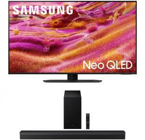 Samsung QN43QN90FAFXZA 43 Inch Neo QLED 4K QN90F Vision AI Smart TV with a Samsung HW-B750F B Series Soundbar 5.1 Ch and Subwoofer (2025)