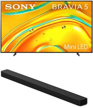 Sony K98XR50 98 Inch Bravia Mini LED 4K HDR Google TV with a Sony HT-A9000 BRAVIA Theater Bar Soundbar (2025)