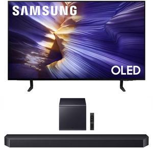 Samsung QN42S90FAEXZA 42 Inch 4K OLED Smart TV with a Samsung HW-Q900F Q Series Soundbar 7.1.2 Ch Subwoofer (2025)