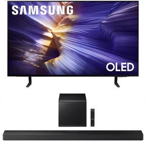 Samsung QN42S90FAEXZA 42 Inch 4K OLED Smart TV with a Samsung HW-QS700F 3.1.2 Ch Dolby Atmos Soundbar and Subwoofer (2025)