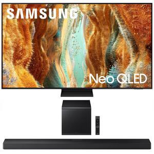 Samsung QN85QN70FAFXZA 85 Inch Neo QLED 4K Smart TV with a Samsung HW-QS700F 3.1.2 Ch Dolby Atmos Soundbar and Subwoofer (2025)