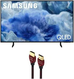 Samsung QN43Q8FAAFXZA 43 Inch Class QLED Q8F 4K Vision AI Smart TV with a WireLogic Ruby 8ft Ultra High Speed 4K-8K-10K HDMI Cable (2025)