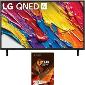 LG 43QNED82AUA 43 Inch QNED AI 4K Smart TV with HDR10 Pro and 2 Year Amber Protection Plan (2025)