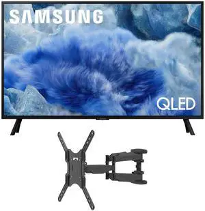Samsung QN32Q8FAAFXZA 32 Inch Class QLED Q8F 4K Vision AI Smart TV with a Kanto M600 Full Motion TV Mount (2025)