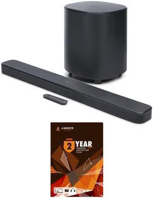 JBL BAR-500-MK2 Dolby Atmos Soundbar with a 10" Wireless Subwoofer and 2 Year Amber Protection Plan (2025)