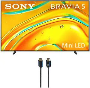 Sony K98XR50 98 Inch Bravia Mini LED 4K HDR TV with an Austere 5S-4KHD2-2.5M V-Series 2.5m Premium 4K HDR HDMI Braided Cable (2025)