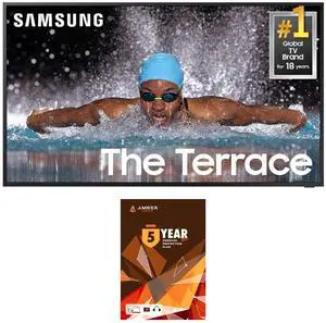 Samsung QN75LST7DAFXZA 75 Inch The Terrace Neo QLED Partial Sun TV with 5 Year Amber Protection Plan (2024)