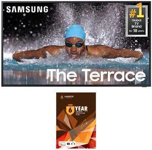 Samsung QN65LST7DAFXZA 65 Inch The Terrace Neo QLED Partial Sun TV with 6 Year Amber Protection Plan (2024)