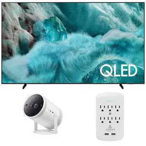 Samsung QN98Q7FAAFXZA 98" QLED Q7F 4K Vision AI Smart TV with a Samsung SP-LFF3CLAXXZA 30"-100" The Freestyle Gen2 Smart Projector and an Amber Protection 6-OUTLET-SURGE Surge Protector (2025) Samsung QN98Q7FAAFXZA 98" QLED Q7F 4K Vision AI Smart TV with a Samsung SP-LFF3CLAXXZA 30"-100" The Freestyle Gen2 Smart Projector and an Amber Protection 6-OUTLET-SURGE Surge Protector (2025)