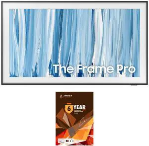 Samsung QN65LS03HWFXZA 65" The Frame Pro Neo QLED 4K Smart Tizen TV with 6 Year Amber Protection Plan (2026) Samsung QN65LS03HWFXZA 65" The Frame Pro Neo QLED 4K Smart Tizen TV with 6 Year Amber Protection Plan (2026)