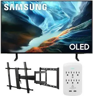 Samsung QN42S90HAEXZA 42" S90H Series OLED 4K UHD Smart Vision AI TV with a Walts Large/XL Full Motion Mount and Amber Protection 6-OUTLET-SURGE Surge Protector (2026) Samsung QN42S90HAEXZA 42" S90H Series OLED 4K UHD Smart Vision AI TV with a Walts Large/XL Full Motion Mount and Amber Protection 6-OUTLET-SURGE Surge Protector (2026)