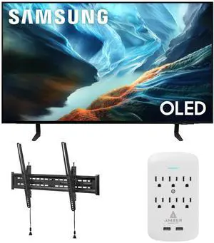 Samsung QN42S90HAEXZA 42" S90H Series OLED 4K UHD Smart Vision AI TV with a Walts TILT-MOUNT-43-90 Tilt Mount and Amber Protection 6-OUTLET-SURGE Surge Protector (2026) Samsung QN42S90HAEXZA 42" S90H Series OLED 4K UHD Smart Vision AI TV with a Walts TILT-MOUNT-43-90 Tilt Mount and Amber Protection 6-OUTLET-SURGE Surge Protector (2026)