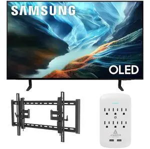 Samsung QN42S90HAEXZA 42" S90H Series OLED 4K UHD Smart Vision AI TV with a Walts TILT-EXTENSION-37-90 Tilt Mount and Amber Protection 6-OUTLET-SURGE Surge Protector (2026) Samsung QN42S90HAEXZA 42" S90H Series OLED 4K UHD Smart Vision AI TV with a Walts TILT-EXTENSION-37-90 Tilt Mount and Amber Protection 6-OUTLET-SURGE Surge Protector (2026)