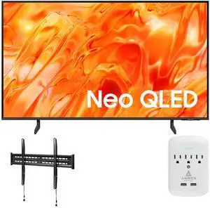 Samsung QN50QN70HAFXZA 50" NeoQLED Smart TV with 4K Upscaling with a Walts TV FIXED-MOUNT-43-90 TV Mount for 43"-98" Compatible TVs and an Amber Protection 3-OUTLET-SURGE Surge Protector (2026) Samsung QN50QN70HAFXZA 50" NeoQLED Smart TV with 4K Upscaling with a Walts TV FIXED-MOUNT-43-90 TV Mount for 43"-98" Compatible TVs and an Amber Protection 3-OUTLET-SURGE Surge Protector (2026)
