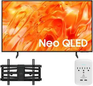 Samsung QN50QN70HAFXZA 50" NeoQLED Smart TV with a Walts TV XL-FULL-MOTION-MOUNT Full Motion Mount for 43 -90" Compatible TVs and an Amber Protection 3-OUTLET-SURGE Surge Protector (2026) Samsung QN50QN70HAFXZA 50" NeoQLED Smart TV with a Walts TV XL-FULL-MOTION-MOUNT Full Motion Mount for 43 -90" Compatible TVs and an Amber Protection 3-OUTLET-SURGE Surge Protector (2026)