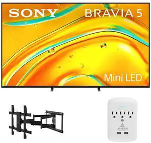 Sony K-55XR50 55" TV with XL-FULL-MOTION-MOUNT and 3-OUTLET-SURGE (2025) Sony K-55XR50 55" TV with XL-FULL-MOTION-MOUNT and 3-OUTLET-SURGE (2025)