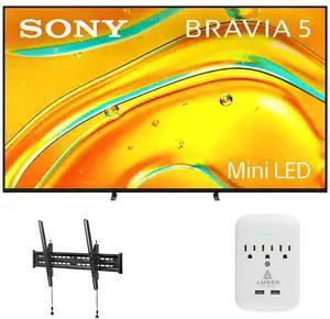 Sony K-55XR50 55" TV with TILT-MOUNT-43-90 and 3-OUTLET-SURGE (2025) Sony K-55XR50 55" TV with TILT-MOUNT-43-90 and 3-OUTLET-SURGE (2025)