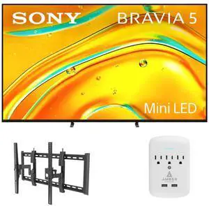 Sony K-55XR50 55" TV with TILT-EXTENSION-37-90 and 3-OUTLET-SURGE (2025) Sony K-55XR50 55" TV with TILT-EXTENSION-37-90 and 3-OUTLET-SURGE (2025)