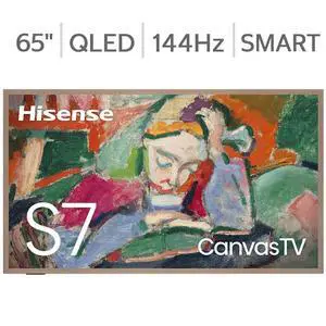 Hisense 65S75N 65" CanvasTV 4K QLED S7 Series Google TV with Art Mode (2024) Hisense 65S75N 65" CanvasTV 4K QLED S7 Series Google TV with Art Mode (2024)