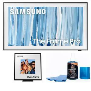 Samsung QN55LS03HW 55" The Frame Pro TV with HW-LS60D Photo Speaker (2026) Samsung QN55LS03HW 55" The Frame Pro TV with HW-LS60D Photo Speaker (2026)