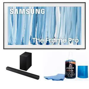 Samsung QN55LS03HW 55" The Frame Pro TV with HW-B630F Soundbar (2026) Samsung QN55LS03HW 55" The Frame Pro TV with HW-B630F Soundbar (2026)