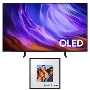 Samsung QN48S85HA 48" OLED TV with HW-LS60D Photo Frame Speaker (2026) Samsung QN48S85HA 48" OLED TV with HW-LS60D Photo Frame Speaker (2026)
