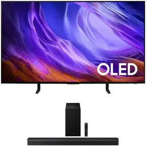 Samsung QN48S85HA 48" OLED TV with HW-B750F Soundbar and Sub (2026) Samsung QN48S85HA 48" OLED TV with HW-B750F Soundbar and Sub (2026)