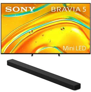 Sony K-55XR50 Mini LED 4K HDR TV with a HT-A9000 BRAVIA Soundbar (2025) Sony K-55XR50 Mini LED 4K HDR TV with a HT-A9000 BRAVIA Soundbar (2025)