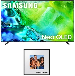 Samsung QN55QN80HA 55" QLED TV with HW-LS60D Photo Frame Speaker (2026) Samsung QN55QN80HA 55" QLED TV with HW-LS60D Photo Frame Speaker (2026)